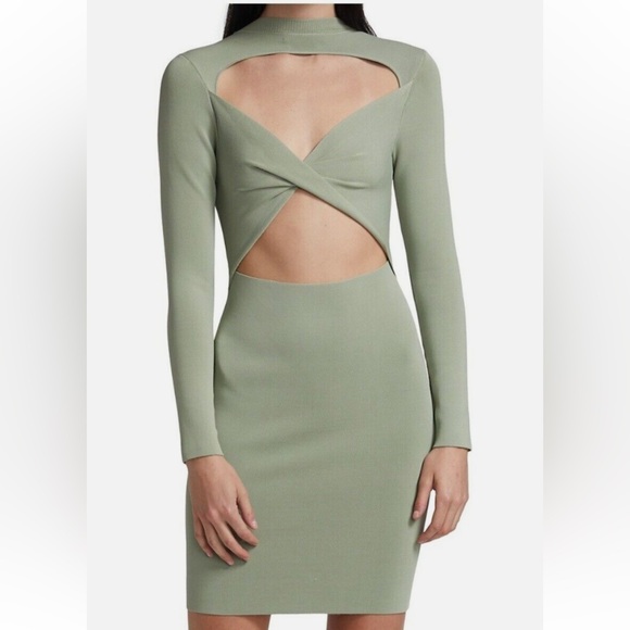 Alice + Olivia Estelle Fitted Body Con Mini Dress - Reversible! - Picture 7 of 11